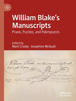 cover image of William Blake's Manuscripts